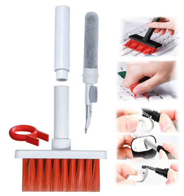 5 In 1 Soft Brush Multi-function Cleaning Tools Kit